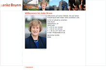Tablet Screenshot of ankebrunn.de